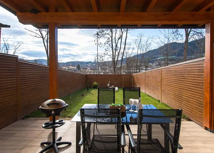 Apartmán Auszeit Steiraland 3 Mit Ueberdachter Terasse Privatem Garten Und Gratis Parkplatz Leoben (Styria)